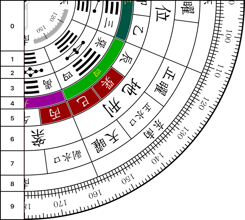 龙门八局白色盘