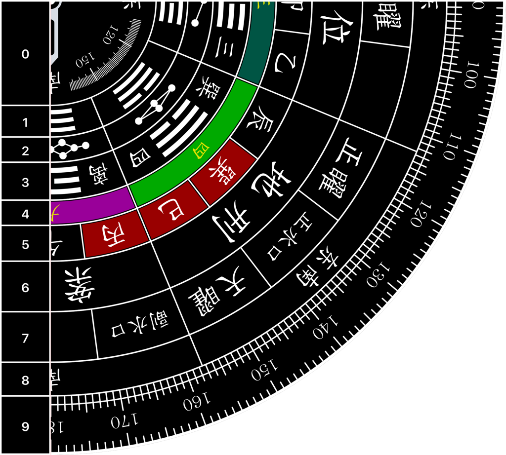 龙门八局透明盘