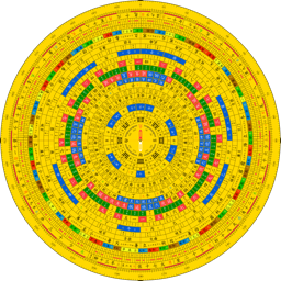 金色三合盘(七寸二)
