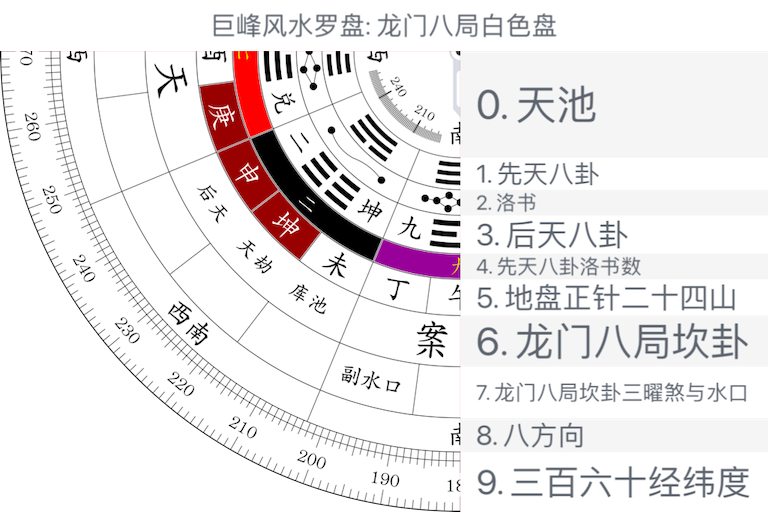 龙门八局白色盘