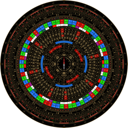黑色三元盘(八寸六)