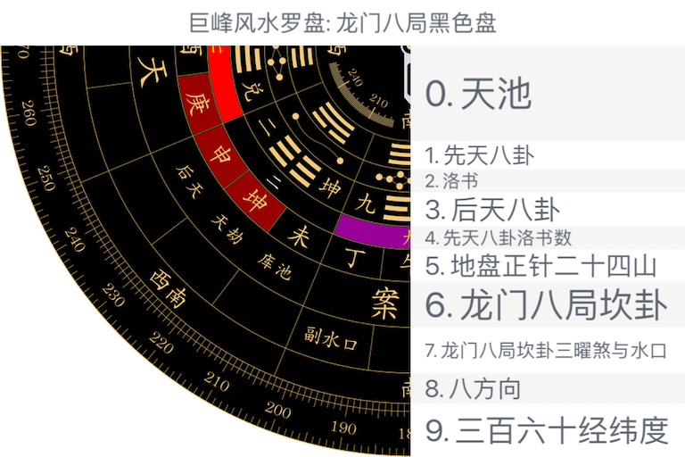 龙门八局黑色盘